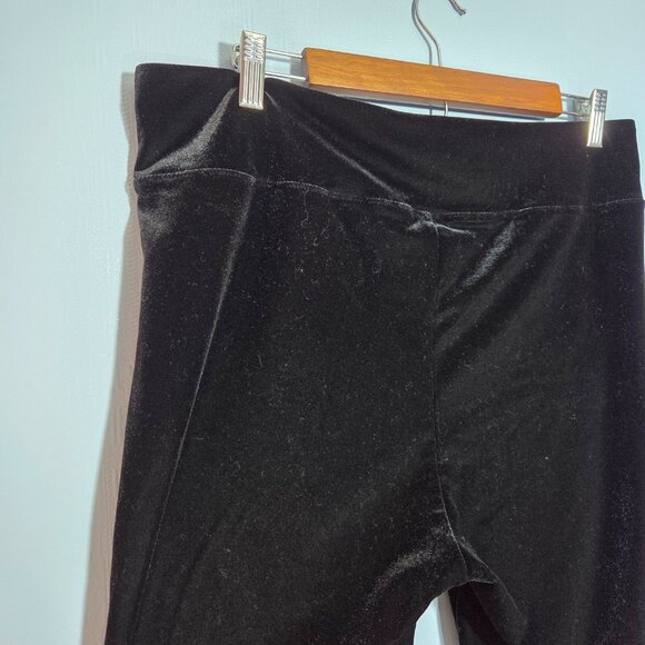 Gap Extra Large High Rise Pull On Velvet Holiday Casual Dressy Leggings - Picture 7 of 9